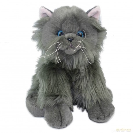 Fluffy Fam kot szary 30 cm