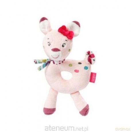 Grzechotka miękka Jelonek 18 cm