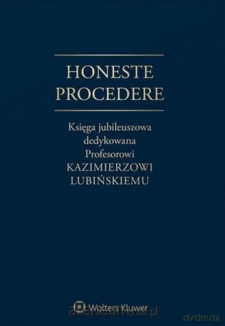 Honeste Procedere [KSIĄŻKA]