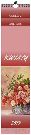 Kalendarz 2019 13 Plansz paskowy - Kwiaty [KALENDARZ]