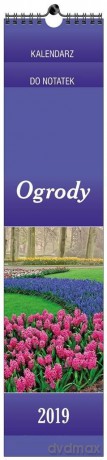 Kalendarz 2019 13 Plansz paskowy - Ogrody [KALENDARZ]
