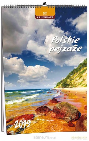 Kalendarz 2019 13 Planszowy Polskie Pejzaże [KALENDARZ]