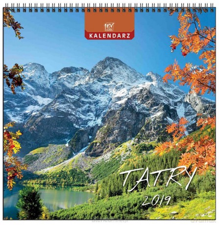 Kalendarz 2019 13 Planszowy Tatry [KALENDARZ]
