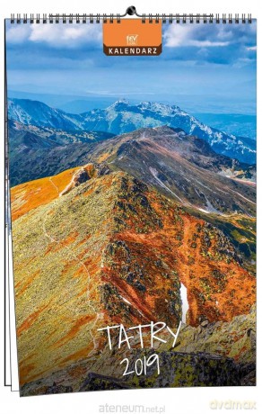 Kalendarz 2019 13 Planszowy Tatry [KALENDARZ]
