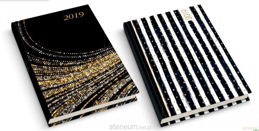Kalendarz 2019 A5/320 Golden Line MIX [KALENDARZ]