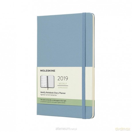 Kalendarz 2019 tygodniowy 12ML cinder blue [KALENDARZ]