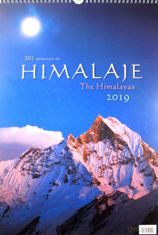Kalendarz 2019 Wieloplanszowy Duży - Himalaje [KALENDARZ]