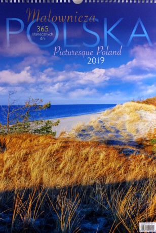 Kalendarz 2019 Wieloplanszowy Duży - Malownicza Polska [KALENDARZ]