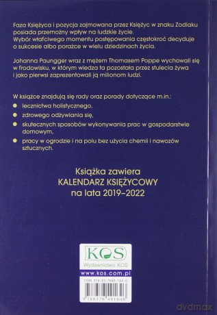Kalendarz księżycowy na lata 2019-2022 [KSIĄŻKA]