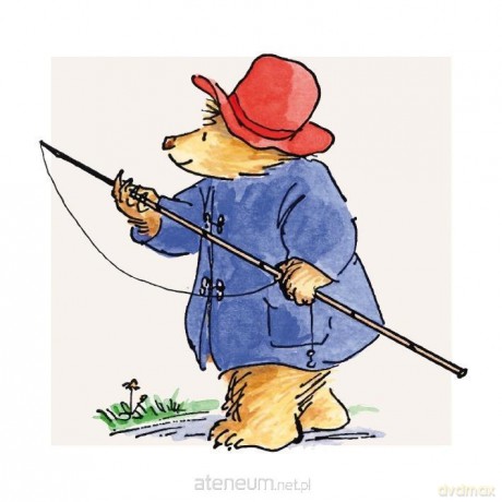 Karnet kwadrat z kopertą Paddington Fishing
