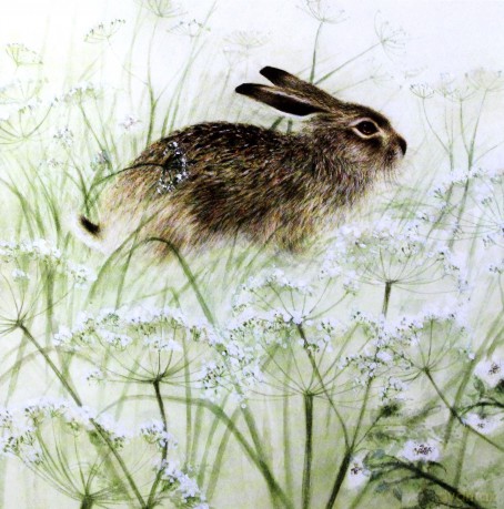 Karnet kwadrat z kopertą Rabbit