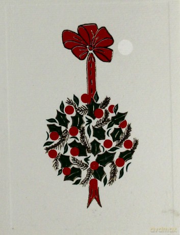 Karnet świąteczny mini z kopertą LPN 7,5 x 10 cm