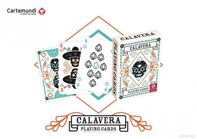 Karty do gry - Calavera 55 kart Cartamundi [KARTY]