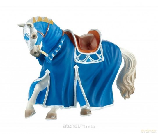 Koń turniejowy niebieski [FIGURKA]
