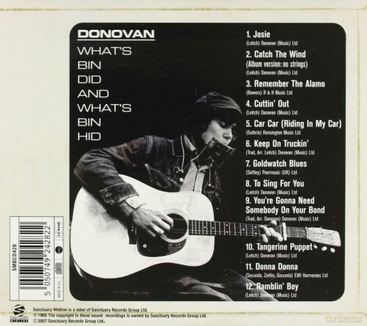 Donovan: What's Bin Did & Whats Been Hid (digipack) [CD]