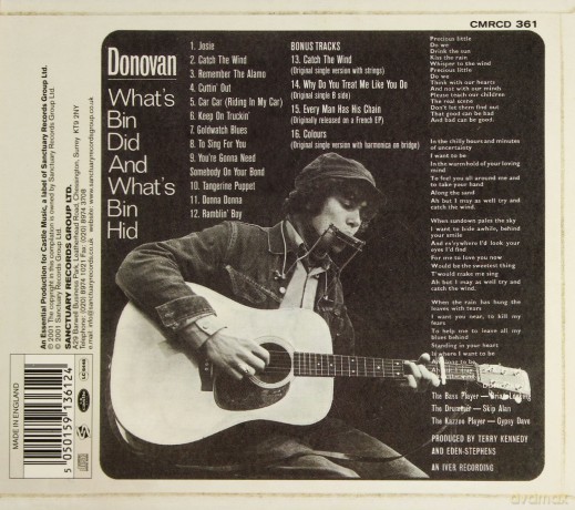 Donovan: What's Bin Did And What's [CD]