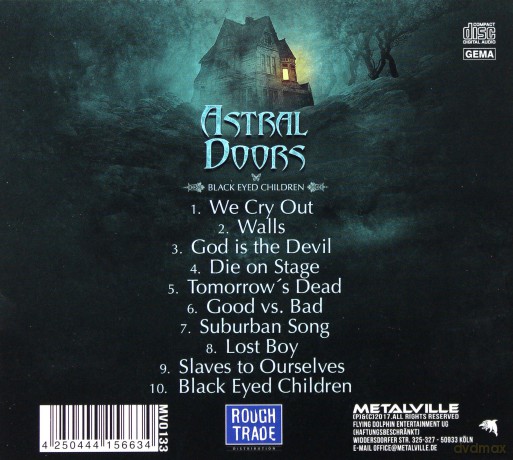 Astral Doors: Black Eyed Children (digipack) [CD]