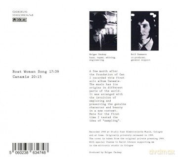 Technical Space Composer's Crew Czukay Dammers: Canaxis 5 (digipack) [CD]