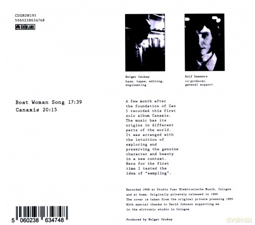 Technical Space Composer's Crew Czukay Dammers: Canaxis 5 (digipack) [CD]