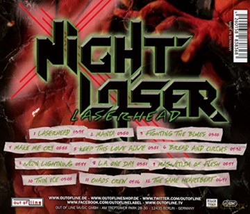 Night Laser: Laserhead [CD]