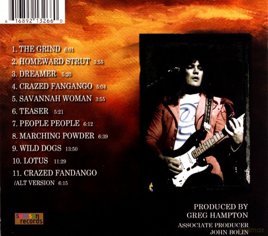Tommy Bolin: Teaser (Deluxe) (digipack) [CD]