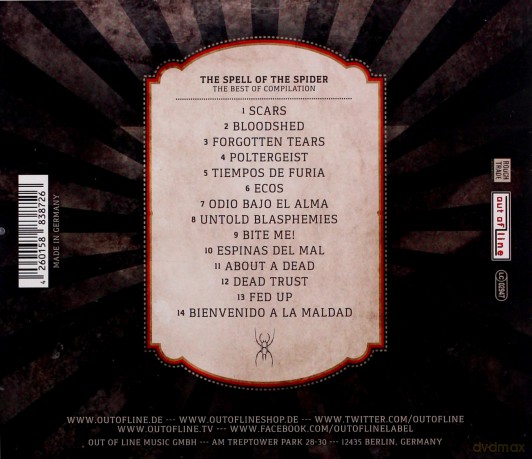 Hocico: The Spell Of The Spider [CD]
