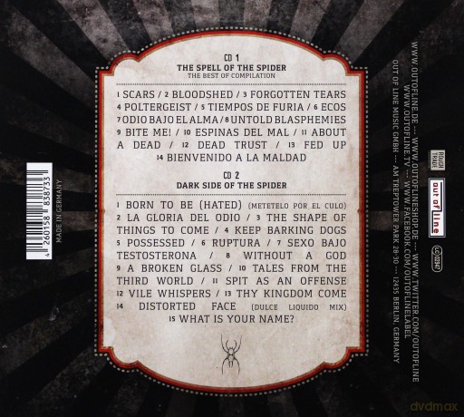Hocico: The Spell Of The Spider (Limited) (digipack) [2CD]