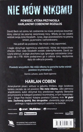 Nie mów nikomu - Harlan Coben [KSIĄŻKA]