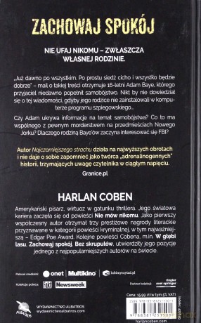 Zachowaj Spokój - Harlan Coben [KSIĄŻKA]