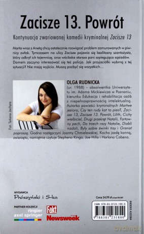 Zacisze 13 Powrót - Olga Rudnicka [KSIĄŻKA]