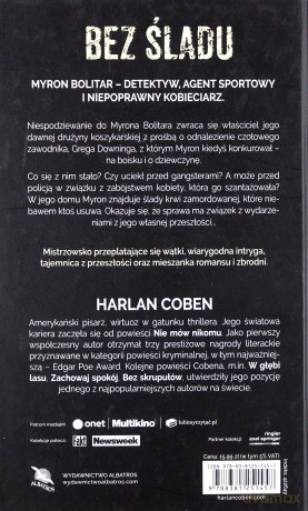 Bez śladu - Harlan Coben [KSIĄŻKA]