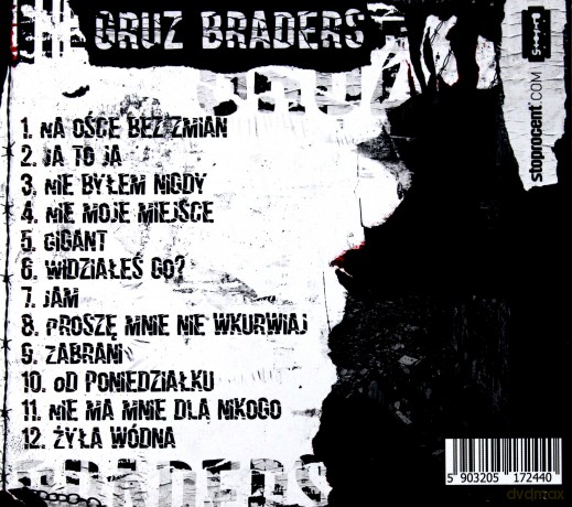 Gruz Braders: Grudki, smutki, rap do wódki [CD]