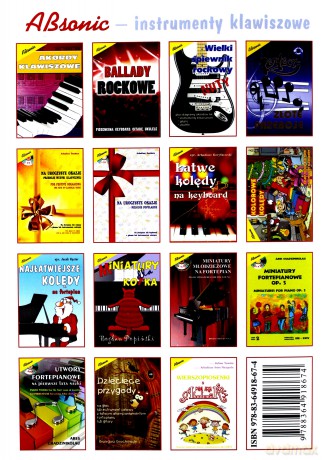 Najłatwiejsze kolędy na keyboard - Jacek Gąsior [KSIĄŻKA]