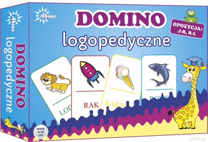 Domino Logopedyczne J-R R-L [GRA]