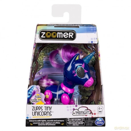 Figurka ZOOMER Interaktywny Jednorożec, Midnight [FIGURKA]