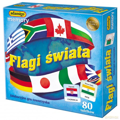 Flagi świata memory - nowa [GRA]