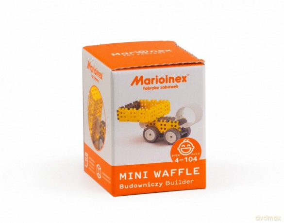 Klocki konstrukcyjne Mini Waffle Budowniczy Zestaw Mały [KLOCKI]