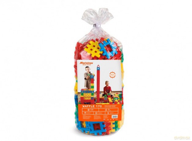 Klocki konstrukcyjne Waffle 170 worek [KLOCKI]