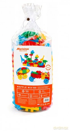 Klocki konstrukcyjne Waffle Mix 100 [KLOCKI]