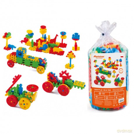 Klocki konstrukcyjne Waffle Mix 150 [KLOCKI]