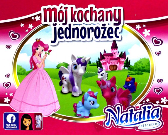 Lalka Natalia z jednorożcem