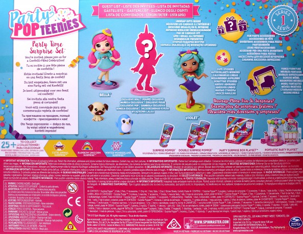 PARTY POPTEENIES Zestaw imprezowy [FIGURKA]