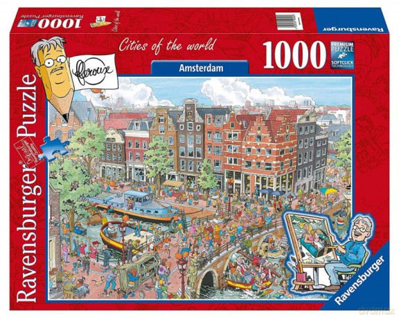 RAVENSBURGER 1000 el. - Amsterdam [PUZZLE]