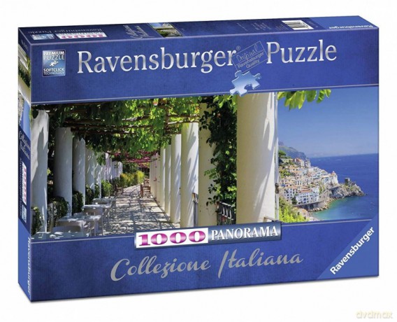 RAVENSBURGER 1000 el. - Panorama - Włoska Kolekcja - Amalifi [PUZZLE]