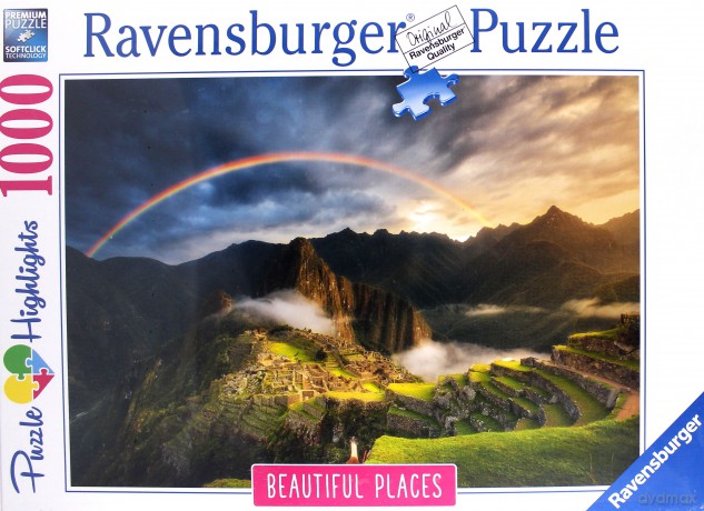 RAVENSBURGER 1000 el. - Tęcza nad Machu Picchu - Peru [PUZZLE]