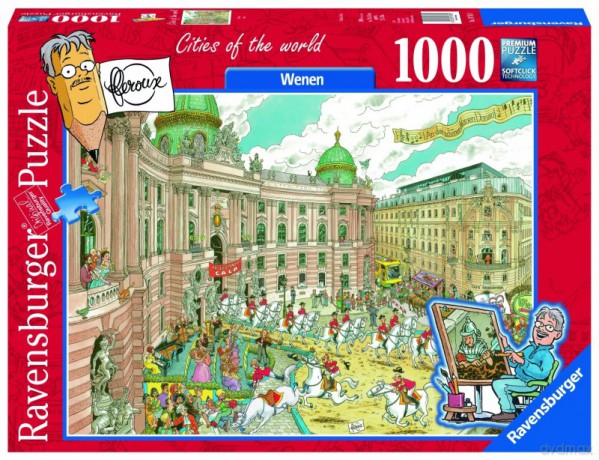 RAVENSBURGER 1000 el. - Wiedeń [PUZZLE]