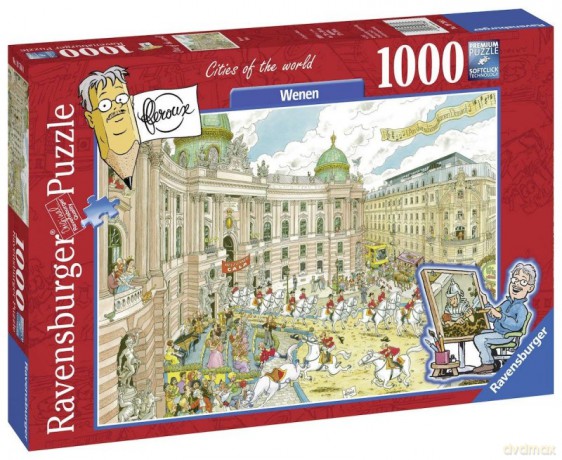 RAVENSBURGER 1000 el. - Wiedeń 2 [PUZZLE]