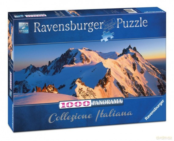 RAVENSBURGER 1000 el. - Włoska Kolekcja - Monte Bianco [PUZZLE]