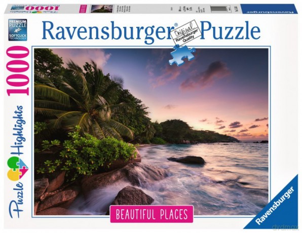 RAVENSBURGER 1000 el. - Wyspa Praslin - Seszele [PUZZLE]