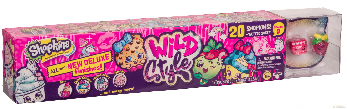 Shopkins Sezon 9 Wild Mega Pak [FIGURKA]